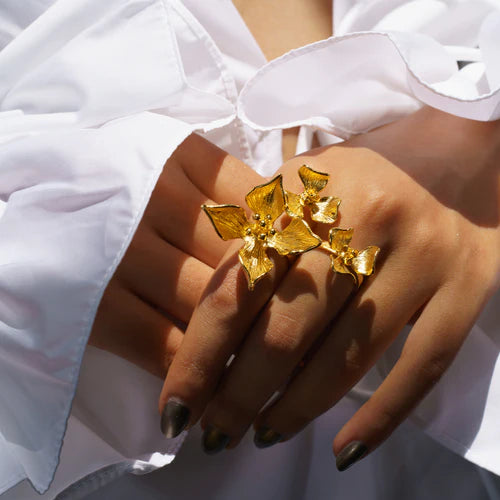 Single Blossom Ring