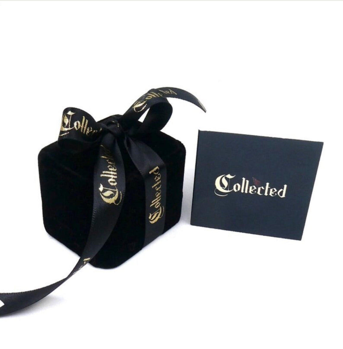 Antique style amethyst and diamond ring set.