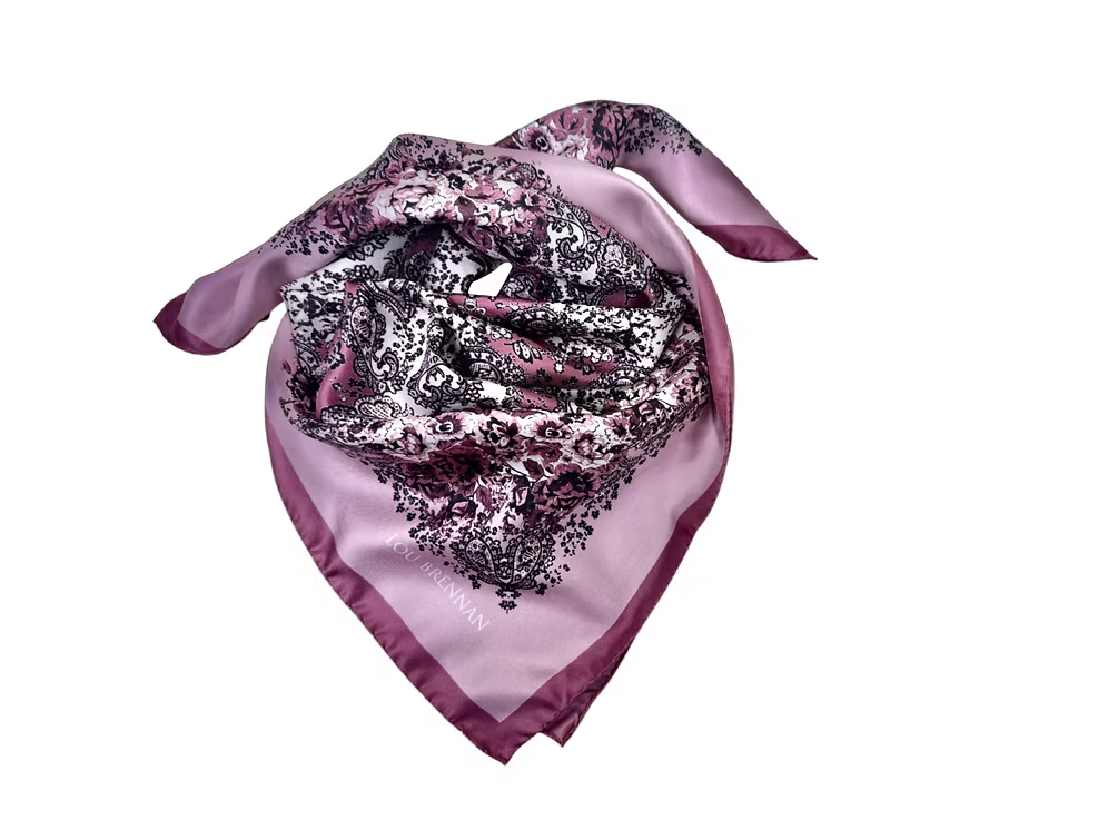 Maebh Dusky Rose Mini Scarf