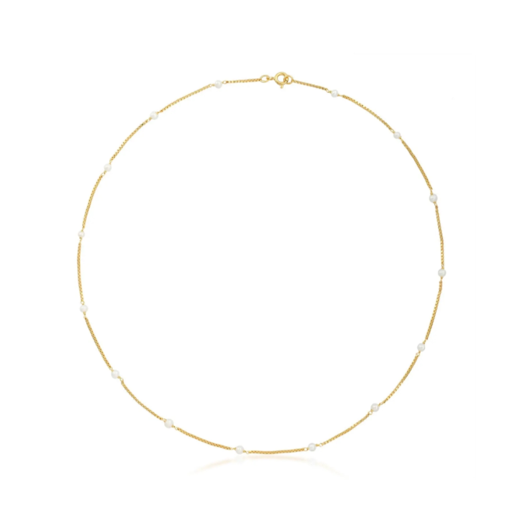 Venus Necklace with Pearls