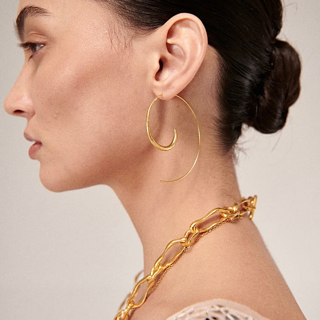 Aegina Hoop Earrings