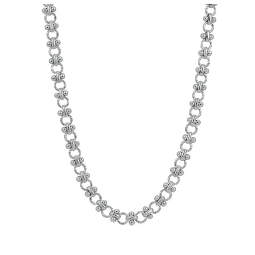 Chloe Necklace Rhodium