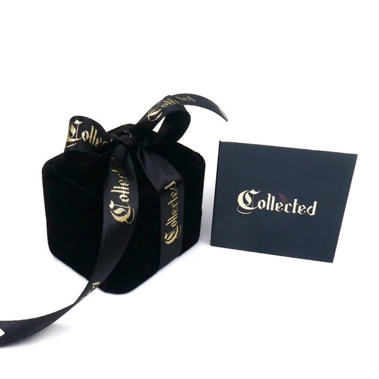 Preowned Sapphire Diamond band, 18kt band, retro style gold ring.