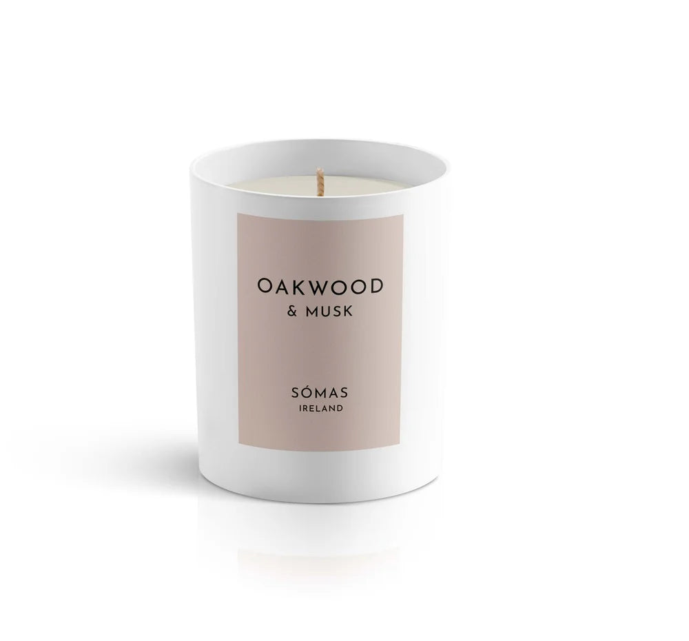 Oakwood and Musk Candle