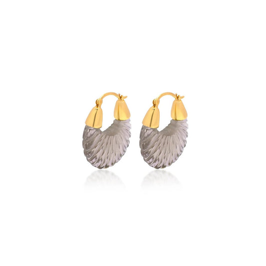Shyla Etienne Earrings smoky - Collected