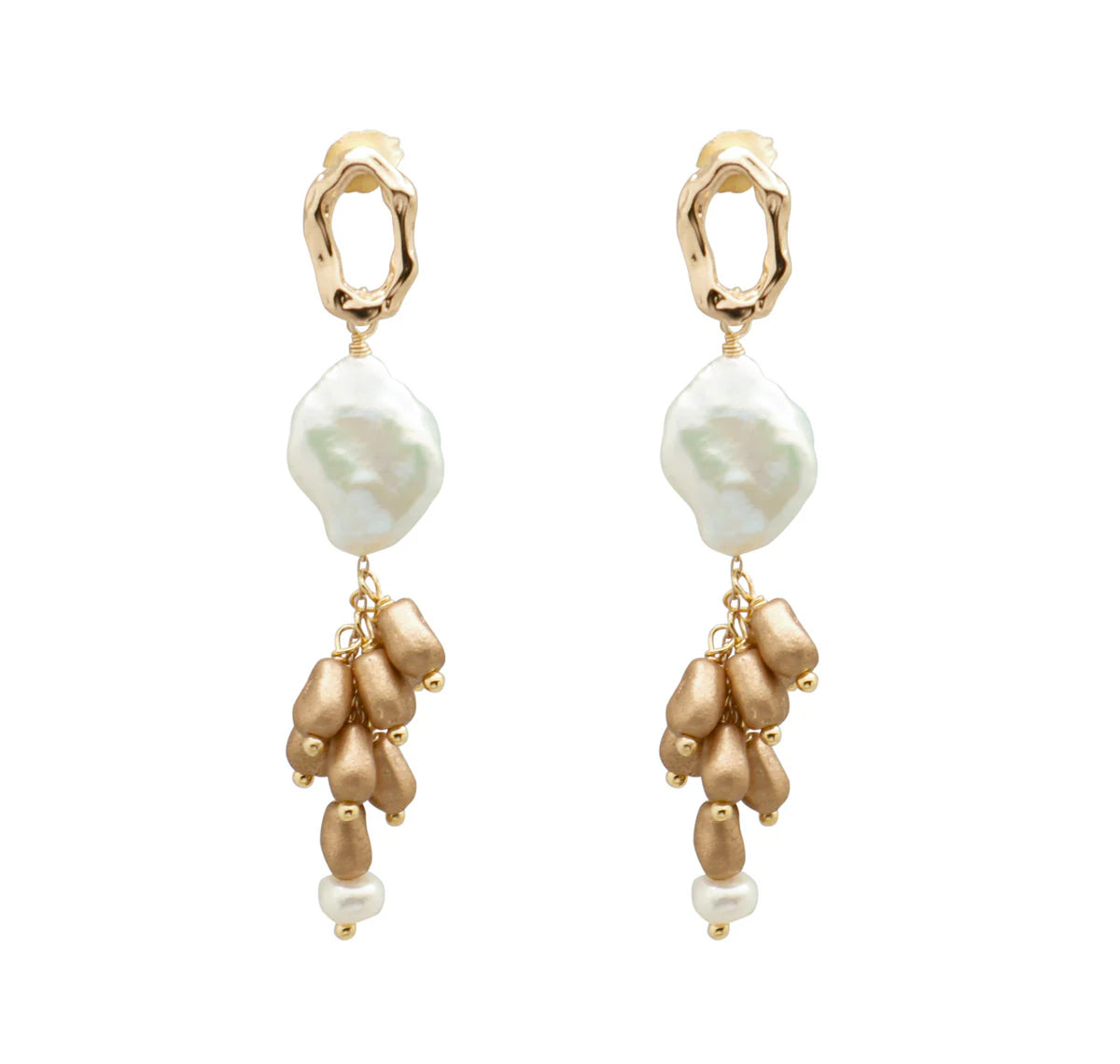 Donna Earrings Gold