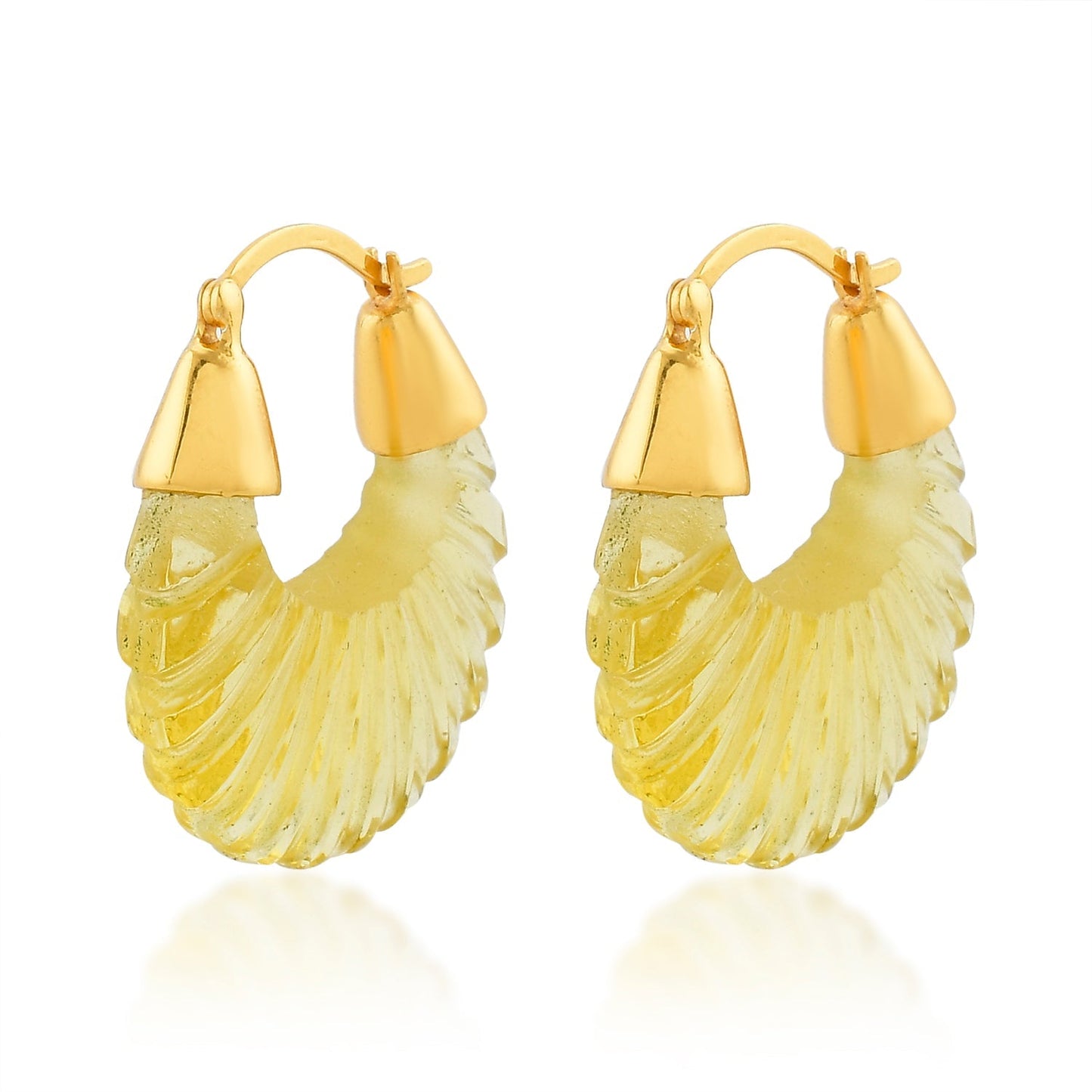 Shyla Etienne Earrings Lemon - Collected