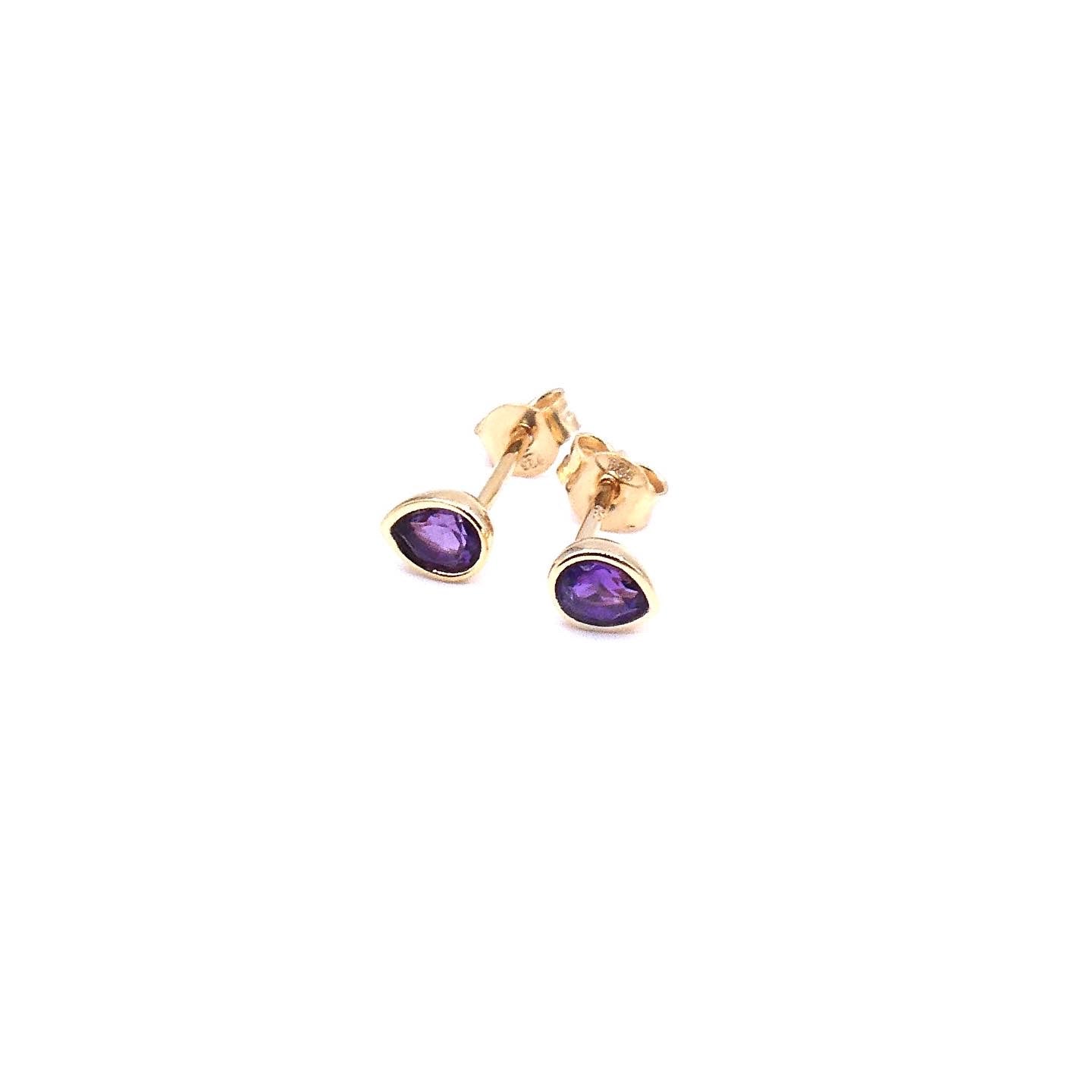 Birthstone studs