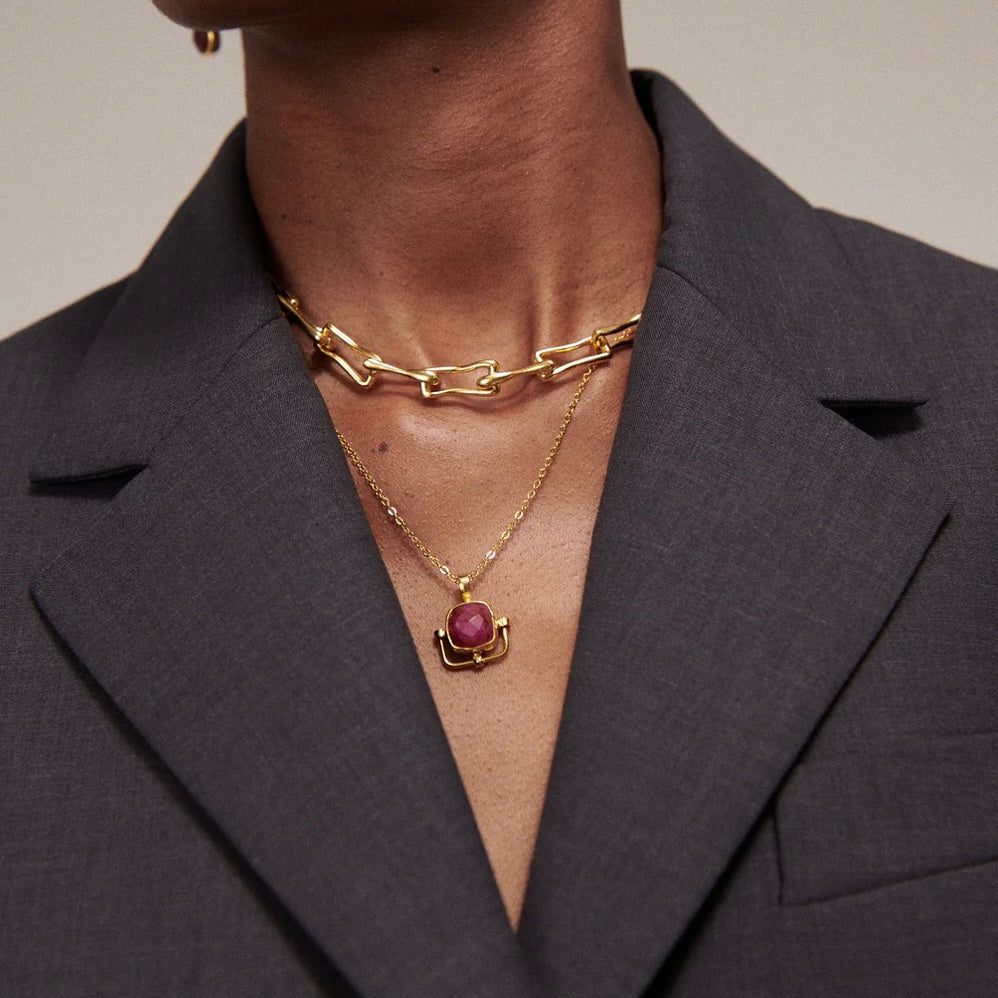 Sevda Gold Chain Necklace