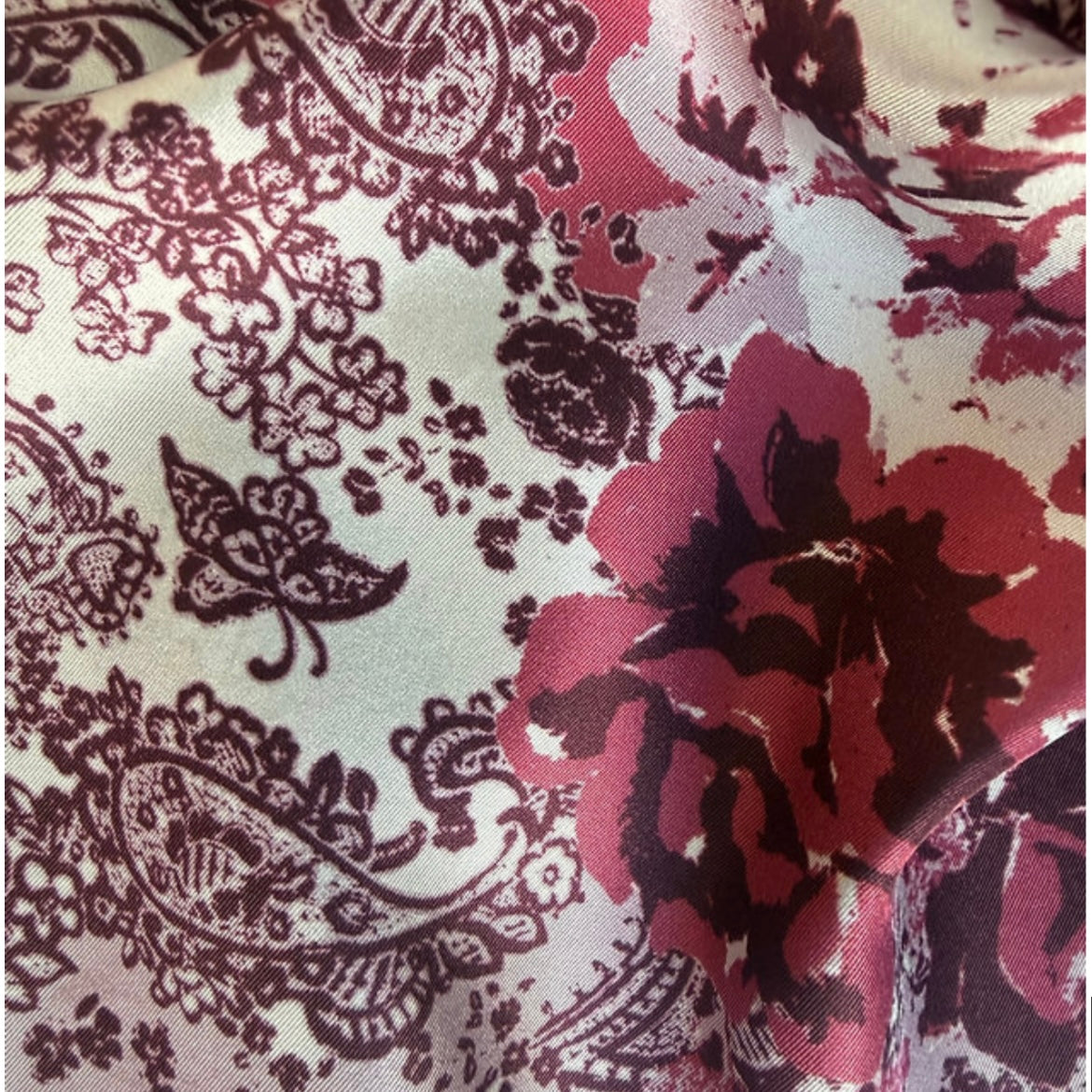 Maebh Antique Pink Rosewood & Tonal Roses