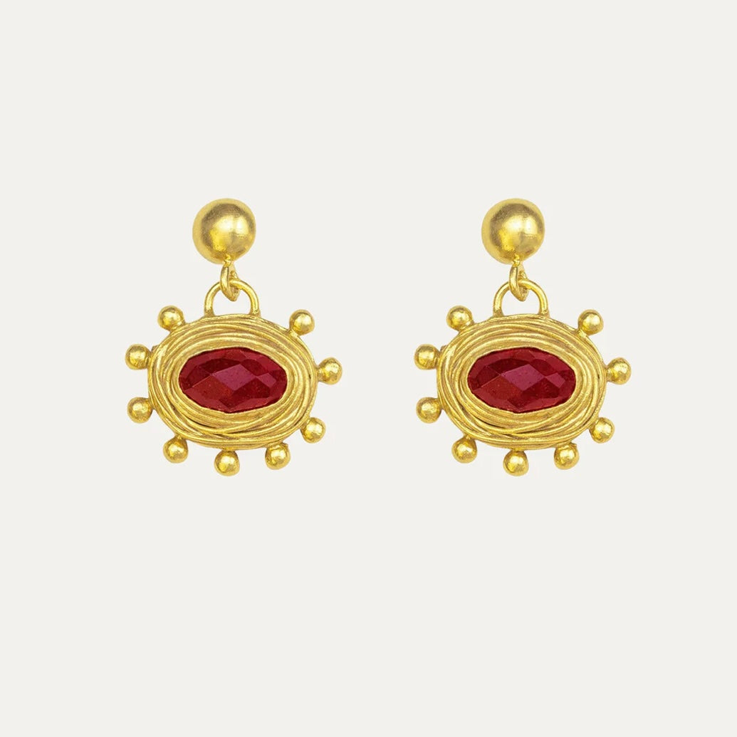 Zand Ruby Earrings