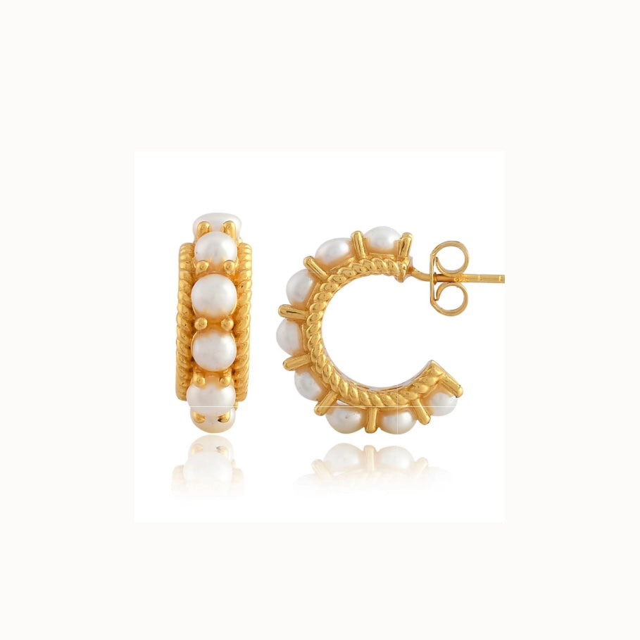 Rosalia Earrings Pearl