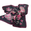Irish Paisley Rose Black & Pink Mini Scarf
