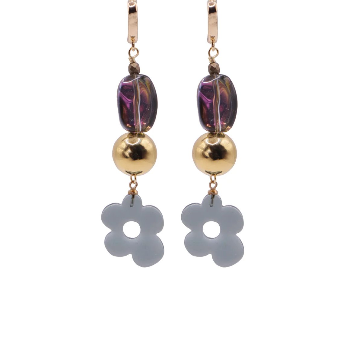 Lexi Earrings Smokey