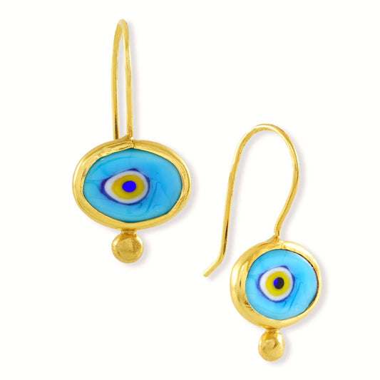 Alara evil eye earrings
