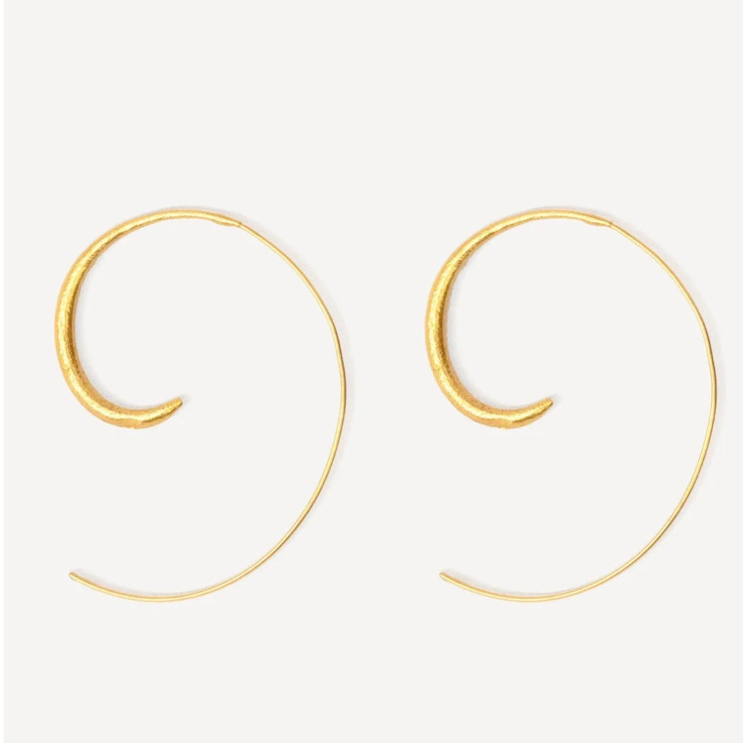 Aegina  Hoop Earrings