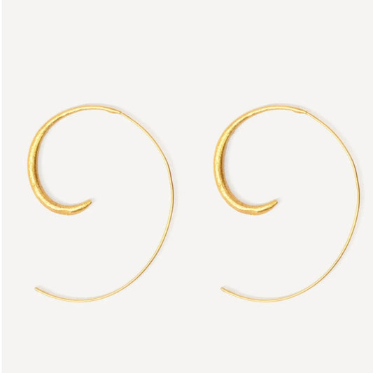 Aegina  Hoop Earrings