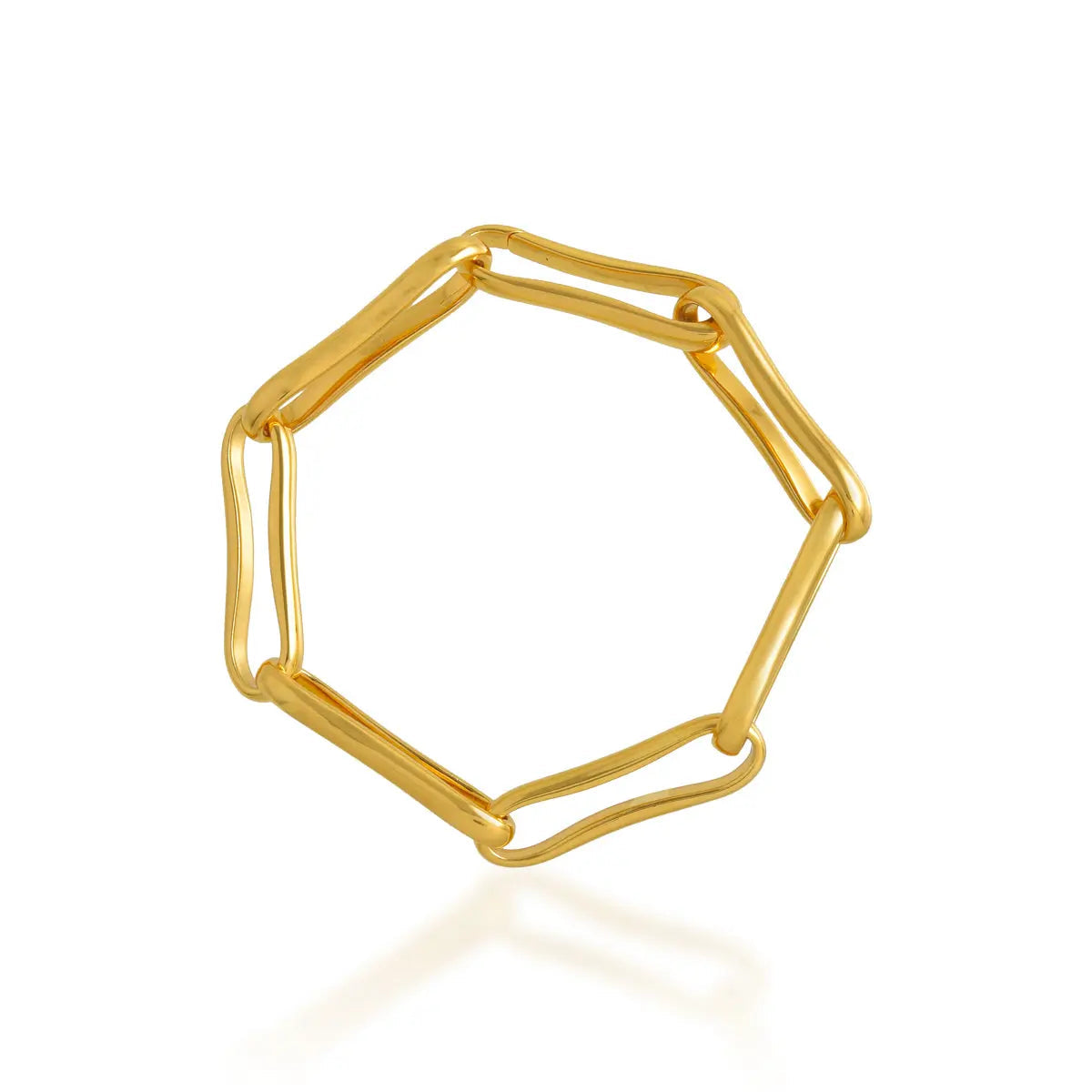 Chunky Link Bracelet Gold