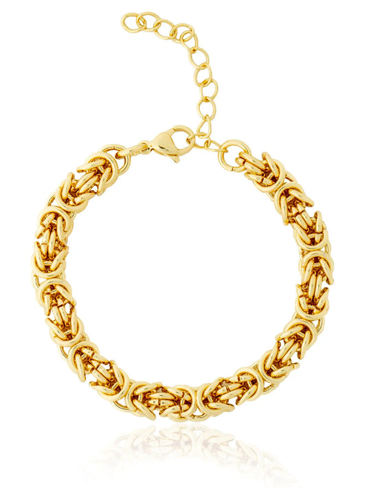 Cinque statement Bracelet Gold