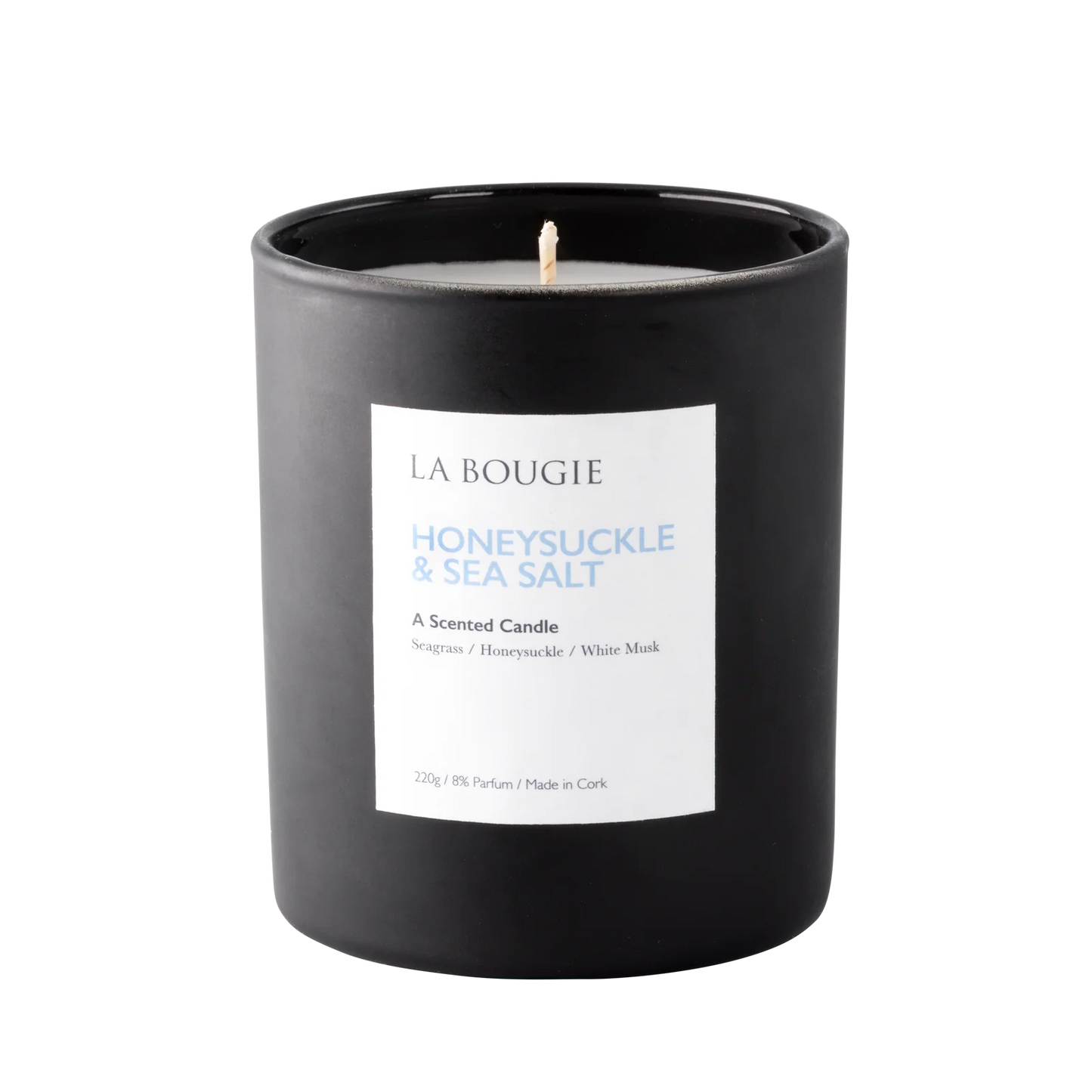 Honeysuckle & Sea Salt  Candle by La Bougie