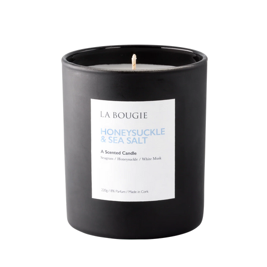 Honeysuckle & Sea Salt  Candle by La Bougie