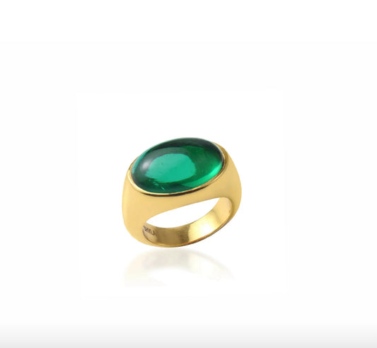 Serifos Ring Emerald