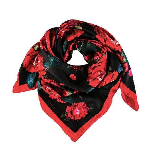 Silk Twill Mayo Scarf Square