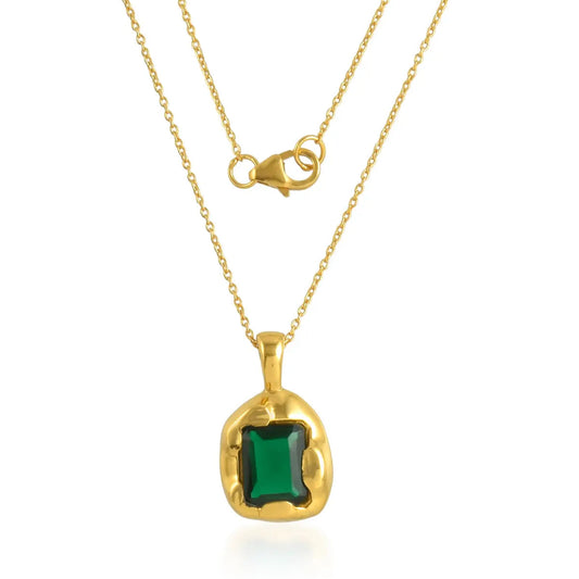 Medina Necklace Emerald