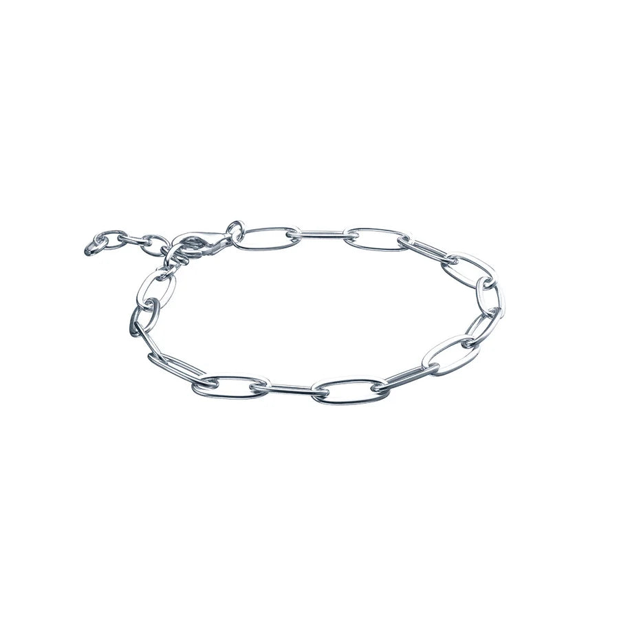 Chain Link Bracelet Silver
