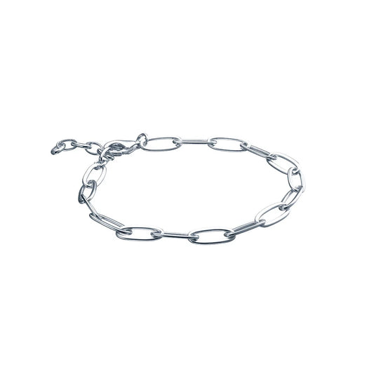 Chain Link Bracelet Silver