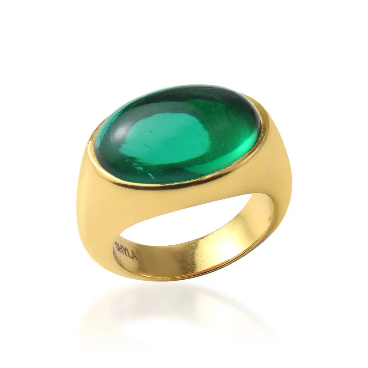 Serifos Ring Emerald