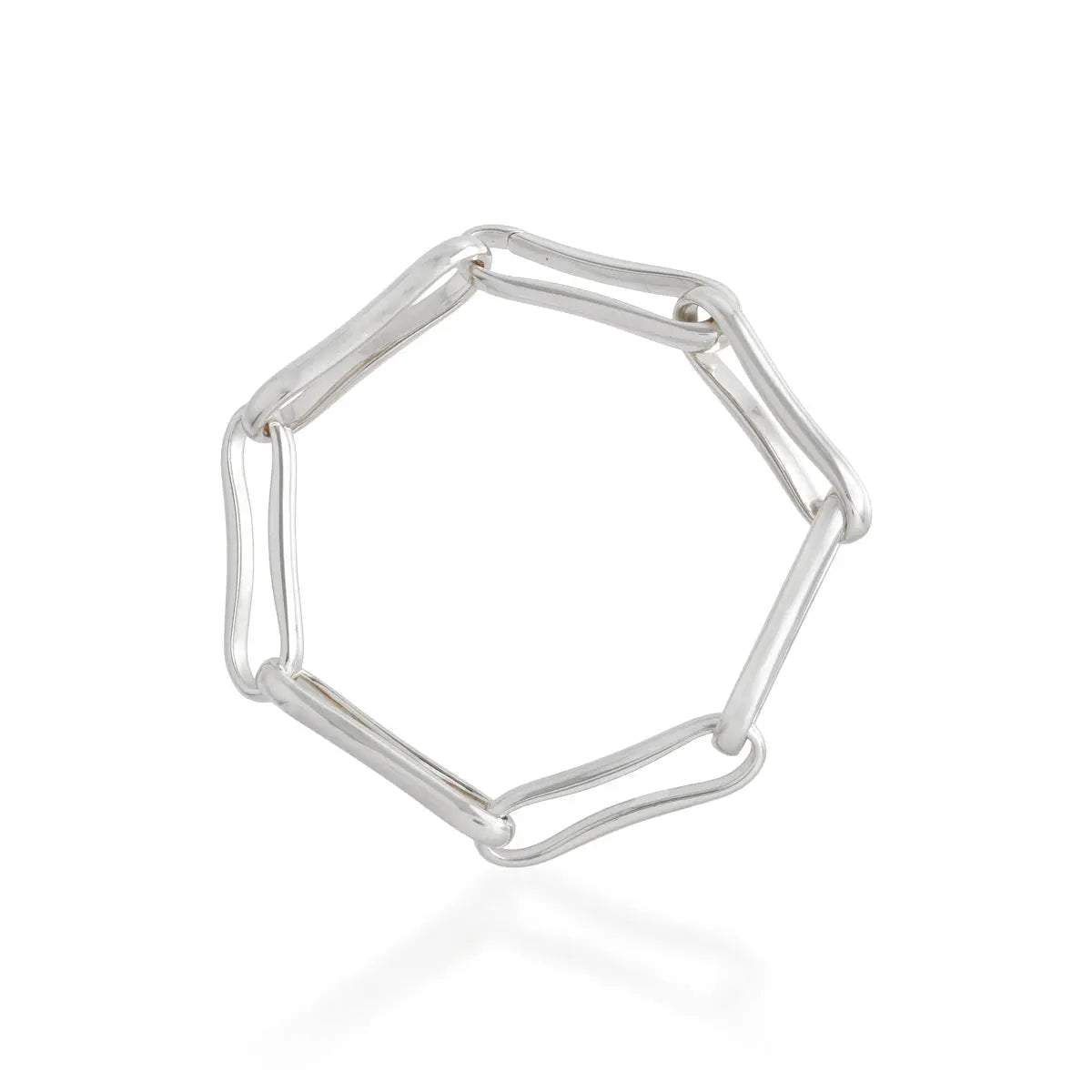 Chunky Link Bracelet Silver