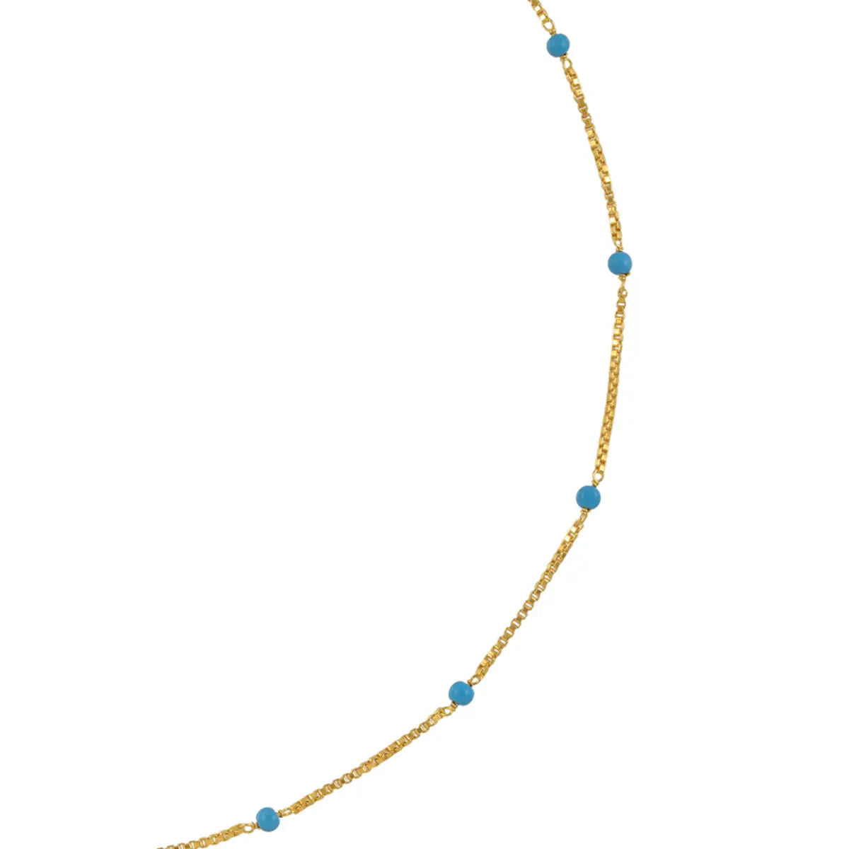 Venus Necklace with Turquoise