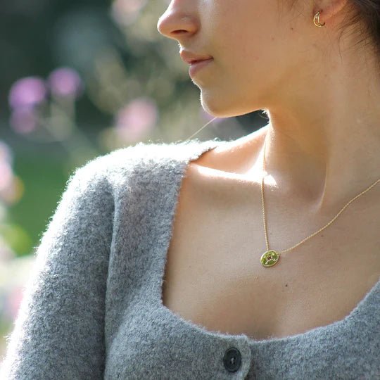 Gold Cut out Compass Necklace - Collected