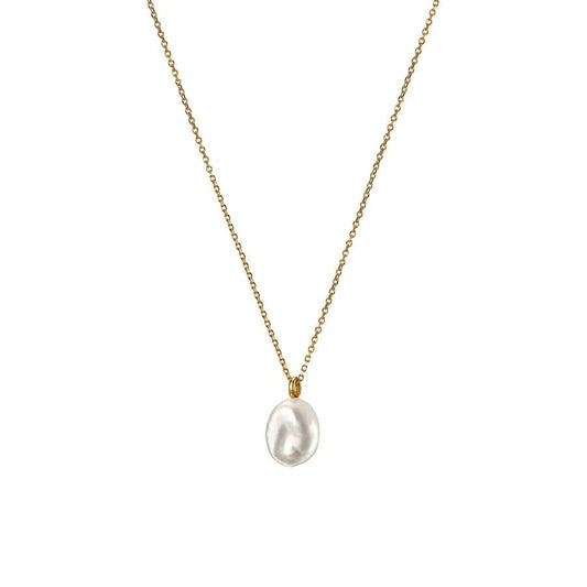 Baroque pearl Necklace - Collected